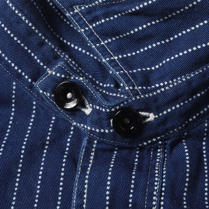 現行モデル ウォバッシュ ストライプ ワークシャツ(FICTION ROMANCE 8.5oz. WABASH STRIPE WORK SHIRT)