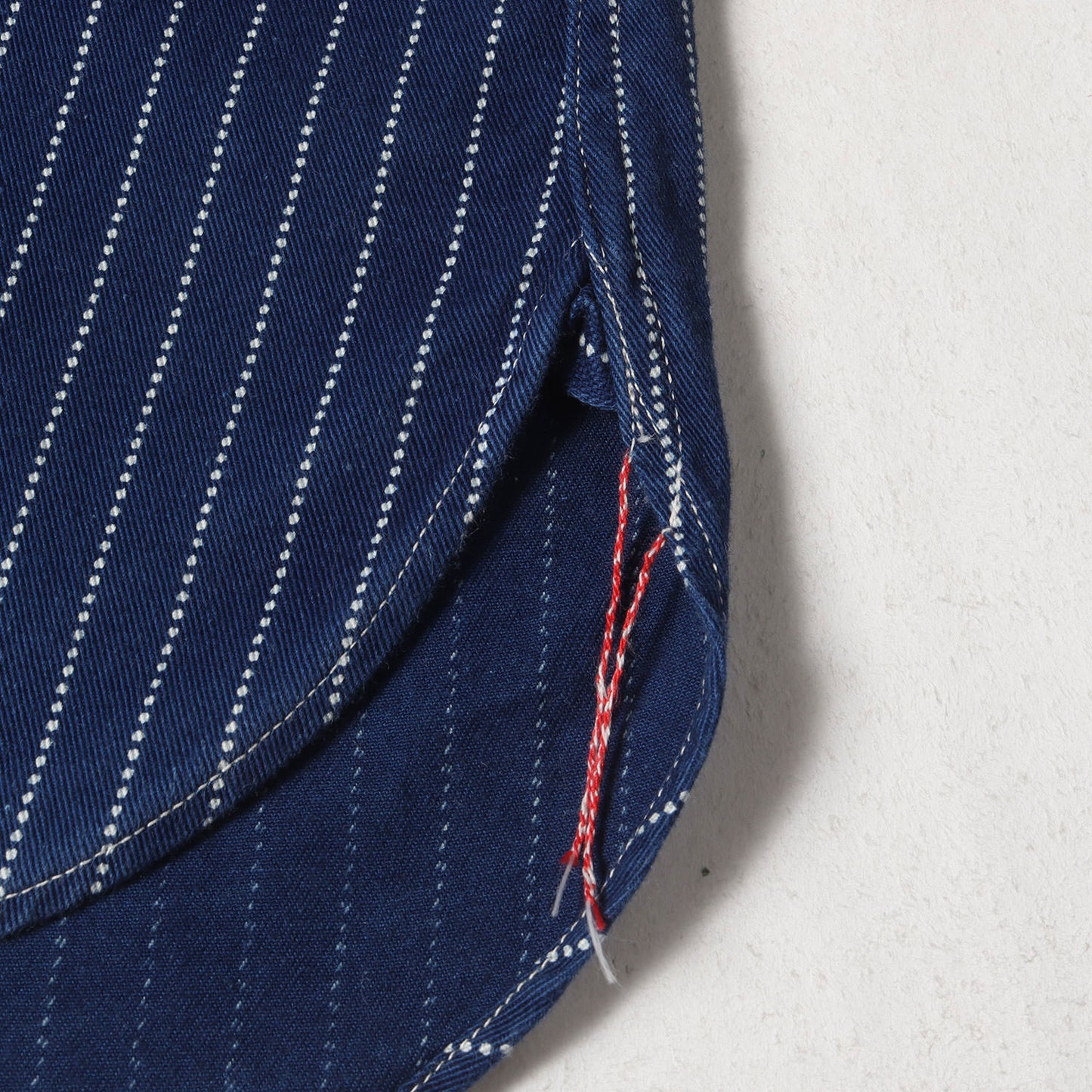 現行モデル ウォバッシュ ストライプ ワークシャツ(FICTION ROMANCE 8.5oz. WABASH STRIPE WORK SHIRT)