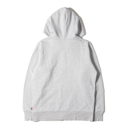 スモールBOXロゴ ジップ スウェットパーカー(Small Box Zip Up Sweatshirt)