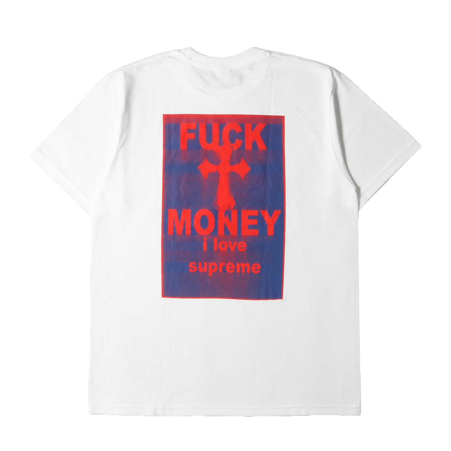 24AW クロス グラフィック Tシャツ(Fuck Money Tee)