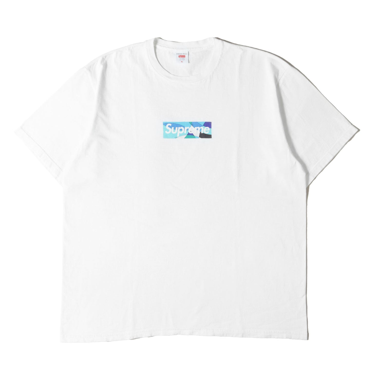 21SS ×Emilio Pucci アーカイブ柄 BOXロゴ Tシャツ(Box Logo Tee)