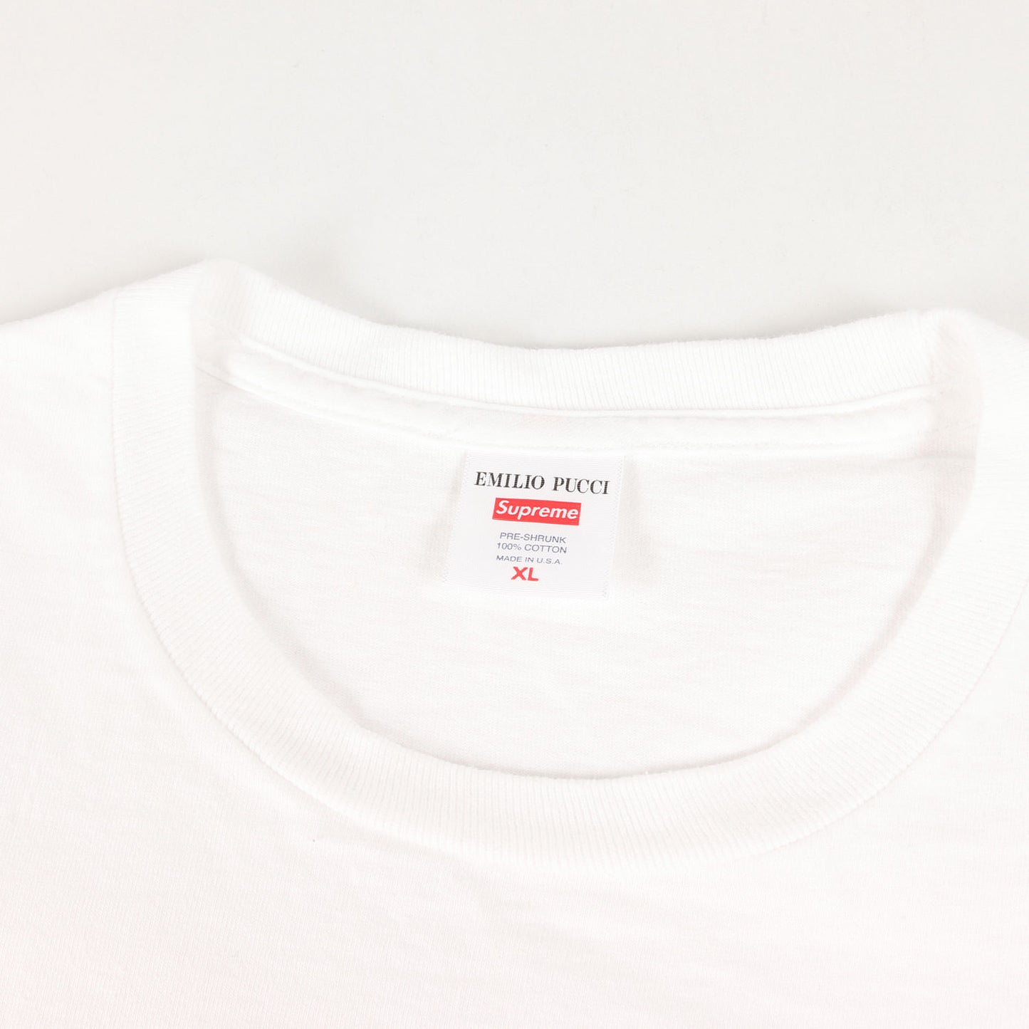 21SS ×Emilio Pucci アーカイブ柄 BOXロゴ Tシャツ(Box Logo Tee)