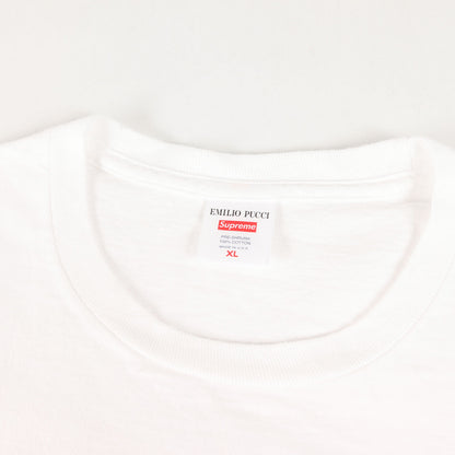 21SS ×Emilio Pucci アーカイブ柄 BOXロゴ Tシャツ(Box Logo Tee)