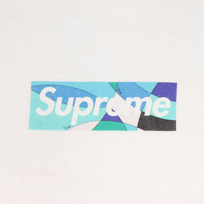 21SS ×Emilio Pucci アーカイブ柄 BOXロゴ Tシャツ(Box Logo Tee)
