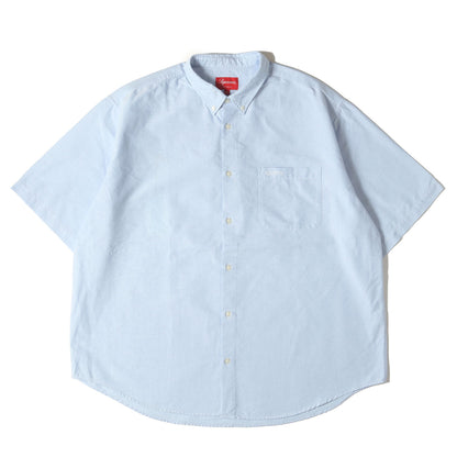 23SS ルーズフィット オックスフォード ボタンダウン 半袖シャツ(Loose Fit S/S Oxford Shirt)