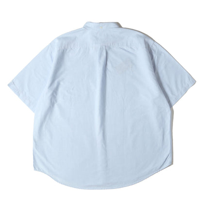 23SS ルーズフィット オックスフォード ボタンダウン 半袖シャツ(Loose Fit S/S Oxford Shirt)