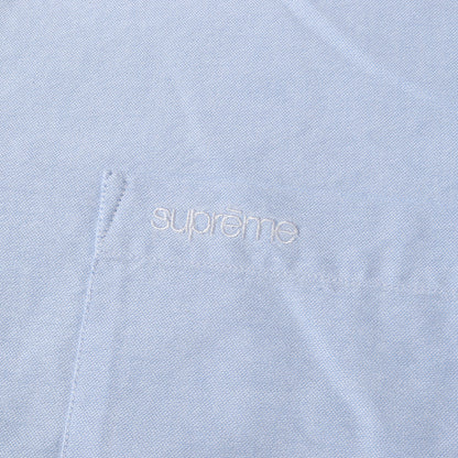 23SS ルーズフィット オックスフォード ボタンダウン 半袖シャツ(Loose Fit S/S Oxford Shirt)