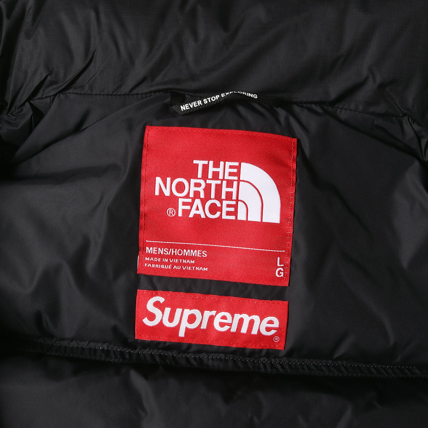 24AW ×THE NORTH FACE パッチ付き ヌプシ ダウンジャケット(Nuptse Jacket)