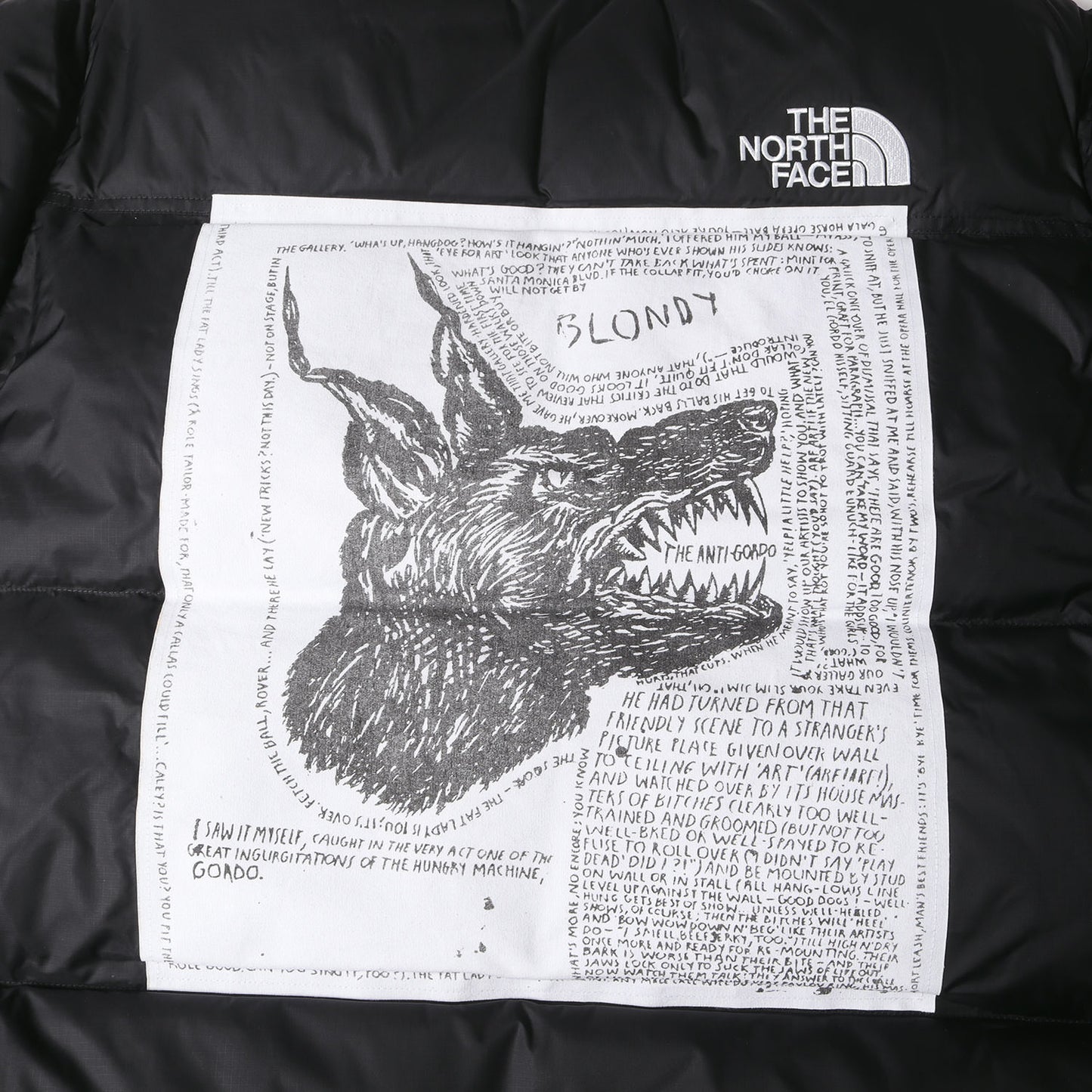 24AW ×THE NORTH FACE パッチ付き ヌプシ ダウンジャケット(Nuptse Jacket)