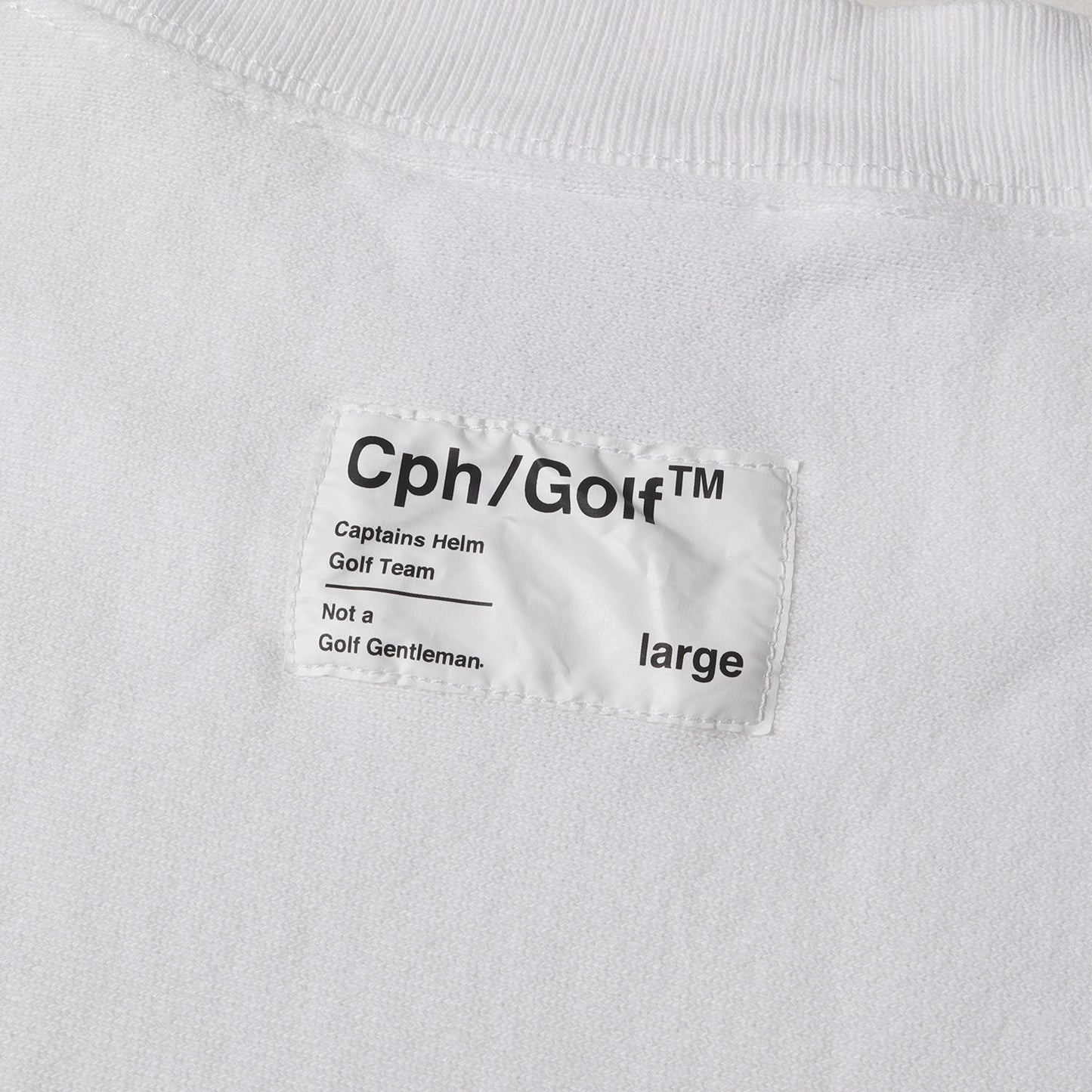 23AW GOLF メッセージロゴ クルーネック スウェット(MADEMOISELLE CREW SWEAT)