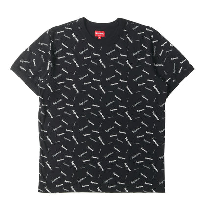 ブランドロゴ柄 リンガー Tシャツ(Scatter Ringer)