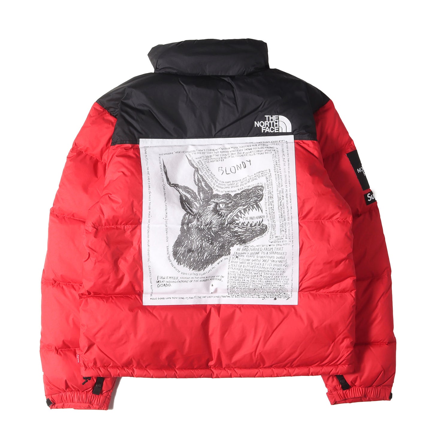 24AW ×THE NORTH FACE パッチ付き ヌプシ ダウンジャケット(Nuptse Jacket)