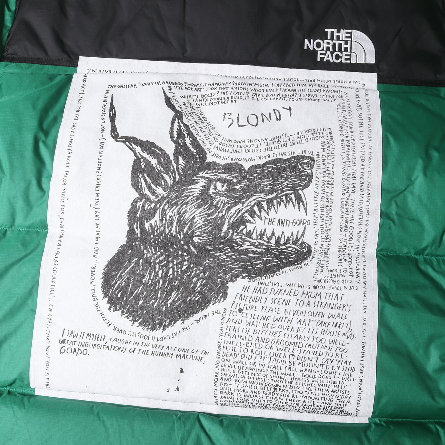 24AW ×THE NORTH FACE パッチ付き ヌプシ ダウンジャケット(Nuptse Jacket)