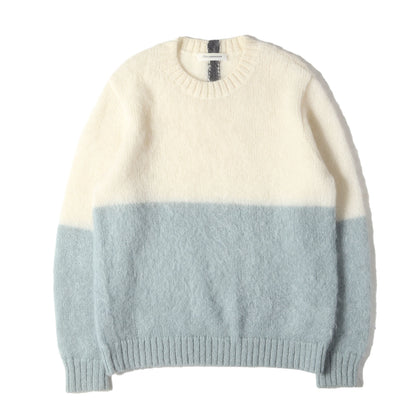 JohnUNDERCOVER 2トーン モヘヤ ニット セーター