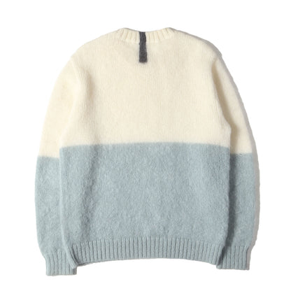 JohnUNDERCOVER 2トーン モヘヤ ニット セーター