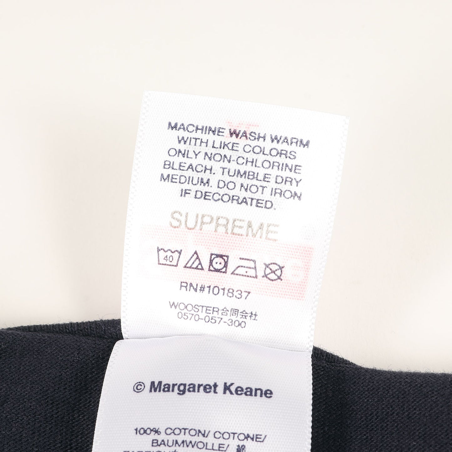 24SS ×Margaret Keane ティアドロップ Tシャツ(Teardrop Tee)