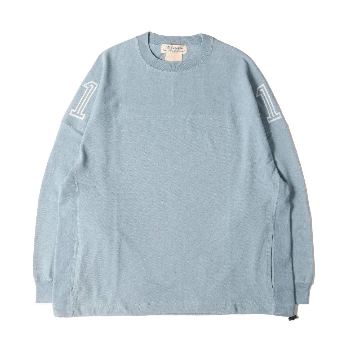 ハード加工 オーバーサイズ ロングスリーブ フットボール Tシャツ