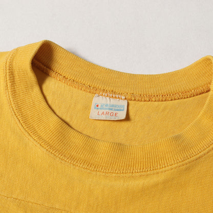 [希少 ビッグサイズ] 70s バータグ カレッジ 7分袖 フットボール Tシャツ