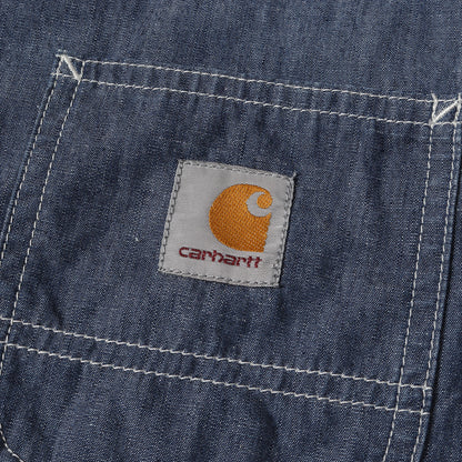 シャンブレー スリム ワークシャツ(L/S MOTOR SHIRT)