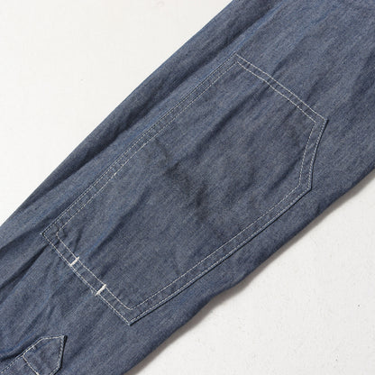 シャンブレー スリム ワークシャツ(L/S MOTOR SHIRT)