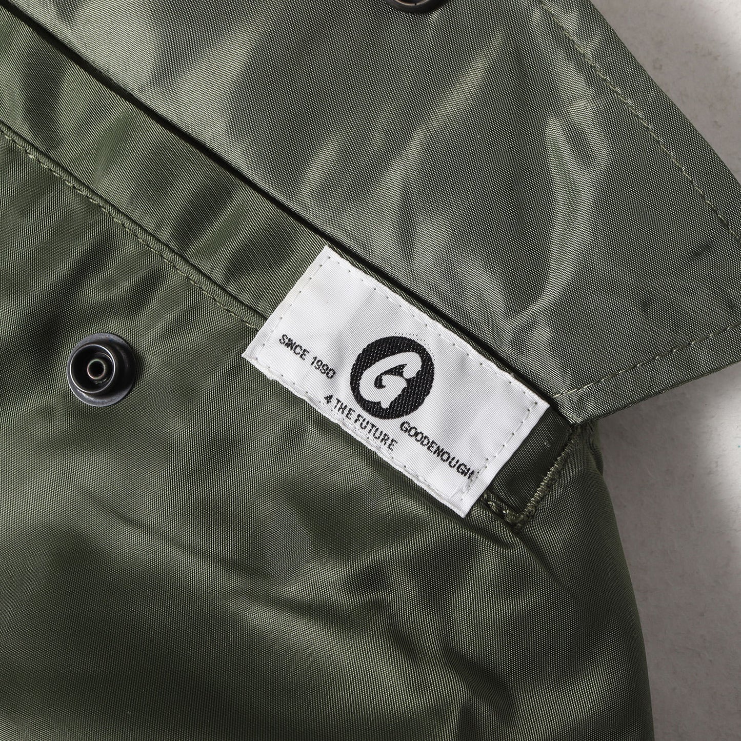 復刻モデル ×ALPHA 袖フィッシャーマンニット カスタム MA-1 フライトジャケット