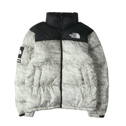 ×THE NORTH FACE ペーパープリント ヌプシ ダウンジャケット(Paper Print Nuptse Jacket)