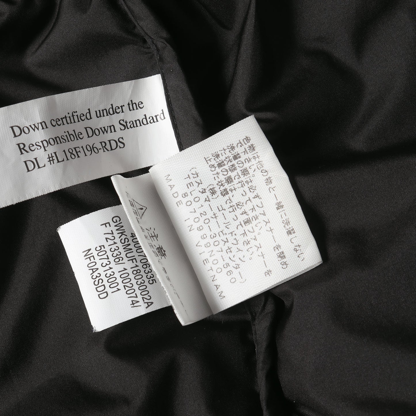×THE NORTH FACE ペーパープリント ヌプシ ダウンジャケット(Paper Print Nuptse Jacket)