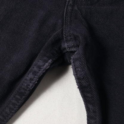 90s 501 後染め ブラック デニムパンツ (501-0163 / USA製)