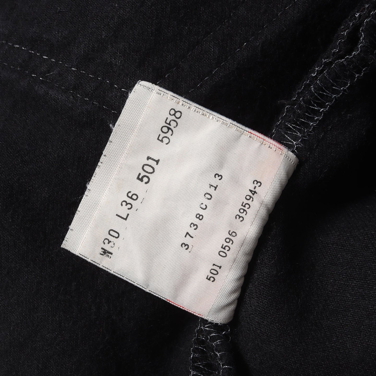 90s 501 ブラック デニムパンツ (501-5958 / USA製)