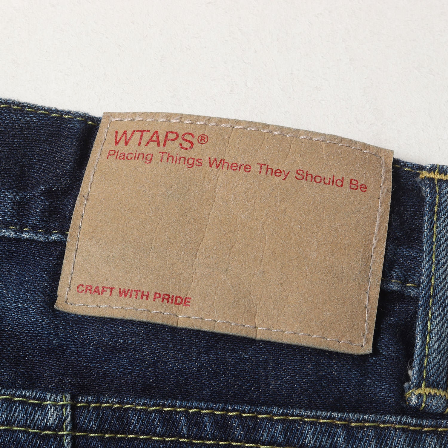 WTAPS (ダブルタップス) ヴィンテージ加工 ベリー スキニー デニム 