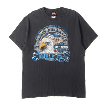 00s R.K.STRATMAN イーグル&ラシュモア山 Tシャツ(USA製 / Hanesボディ)