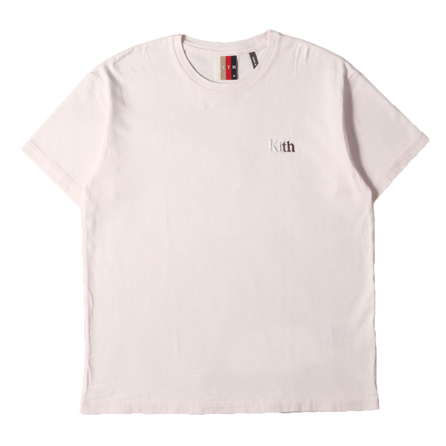 20SS ブランドロゴ刺繍 クルーネック Tシャツ