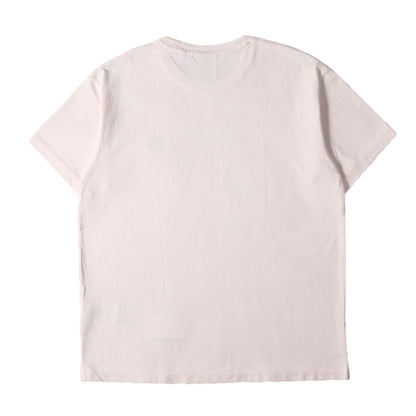 20SS ブランドロゴ刺繍 クルーネック Tシャツ