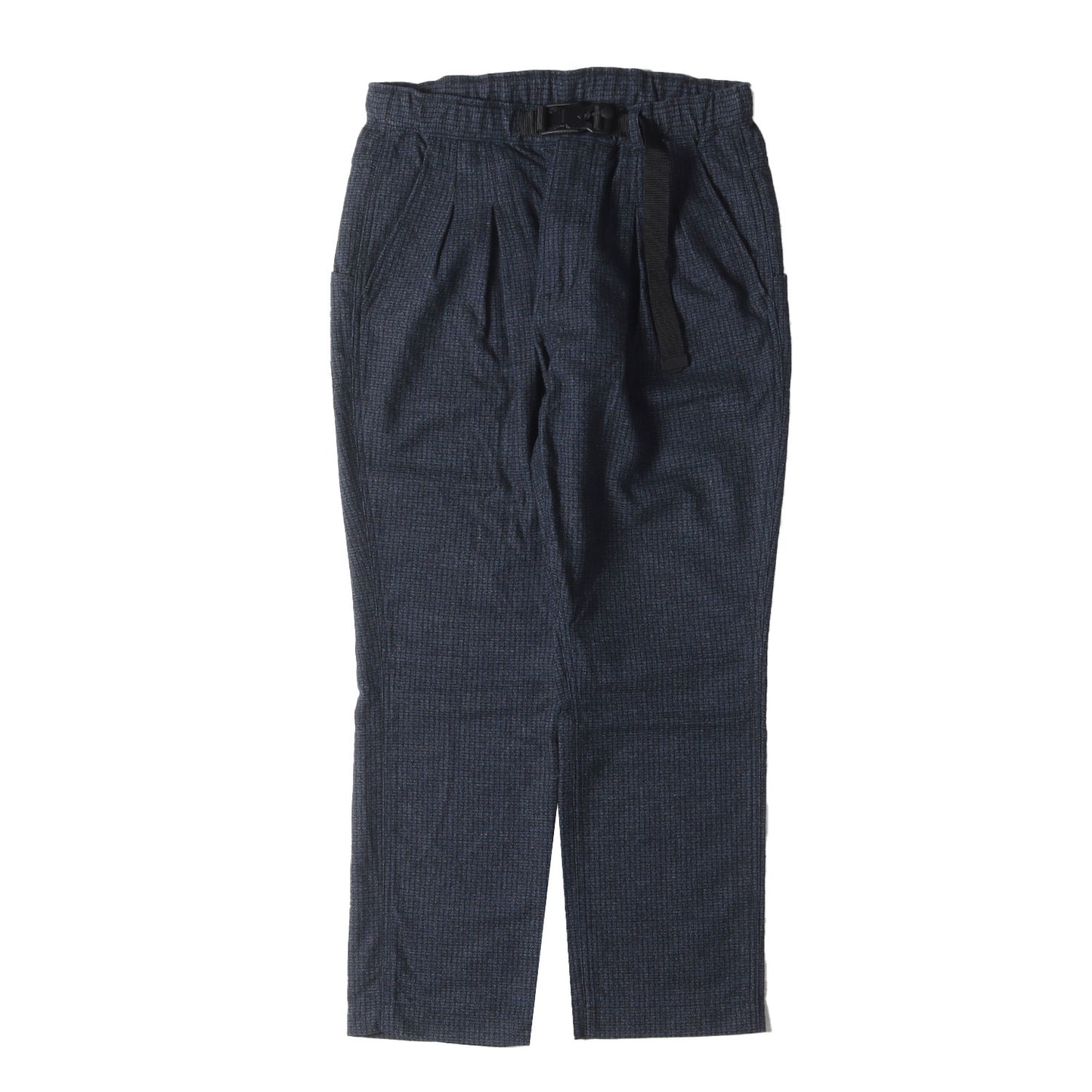 21SA ×GRAMICCI ツイード イージーパンツ(ALPINIST EASY PANTS W/C/P/N/A/R TWEED GUN CLUB PLAID WITH FIDLOCK BUCKLE)
