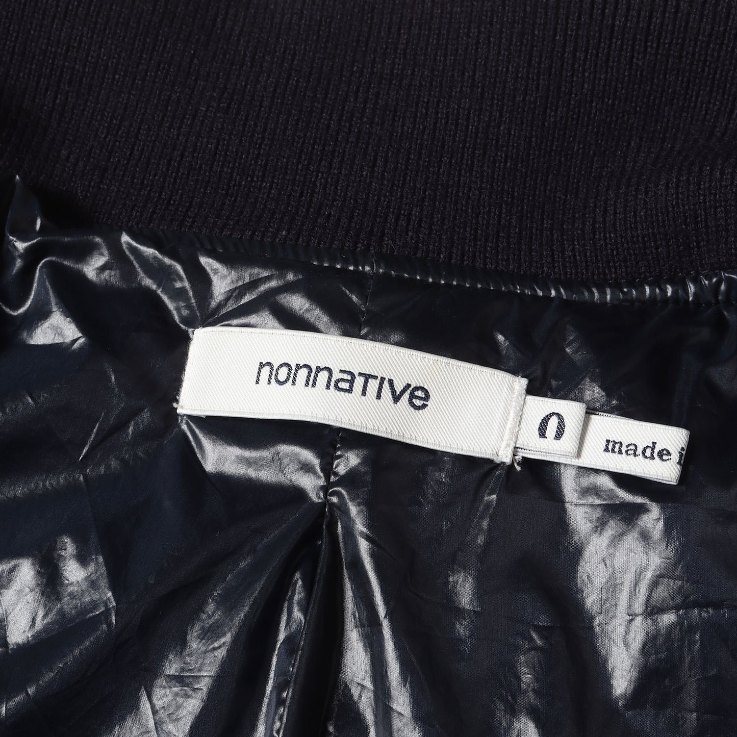 袖ウルトラスウェード ボンバージャケット(EDUCATOR PUFF BLOUSON NYLON TWILL WITH POLY ULTRASUEDE)