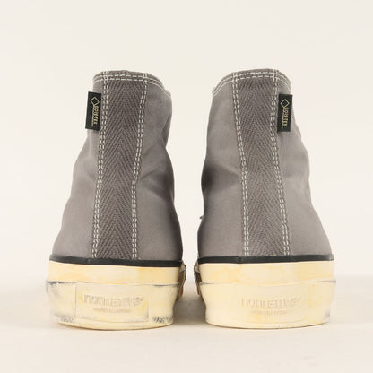 GORE-TEX ビンテージ加工 ハイカットスニーカー(DWELLER TRAINER HI COTTON CANVAS WITH GORE-TEX 2L VW)