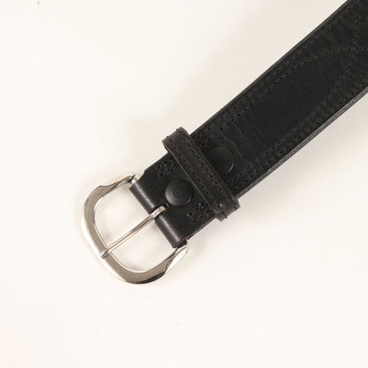 B21 ファンシーステッチ レザー ベルト