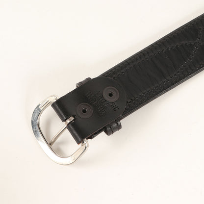 B21 ファンシーステッチ レザー ベルト