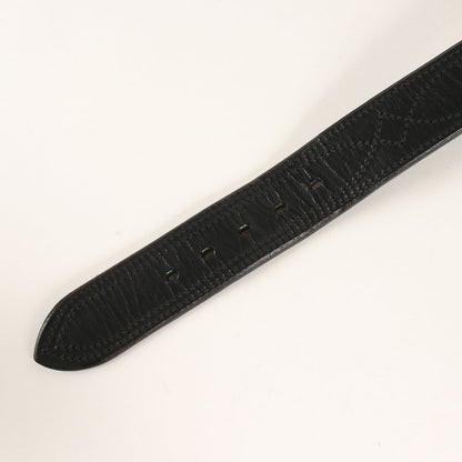 B21 ファンシーステッチ レザー ベルト