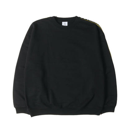 20AW ロゴテープ デザイン オーバーサイズ スウェットシャツ(Logo Tape Sweatshirt)