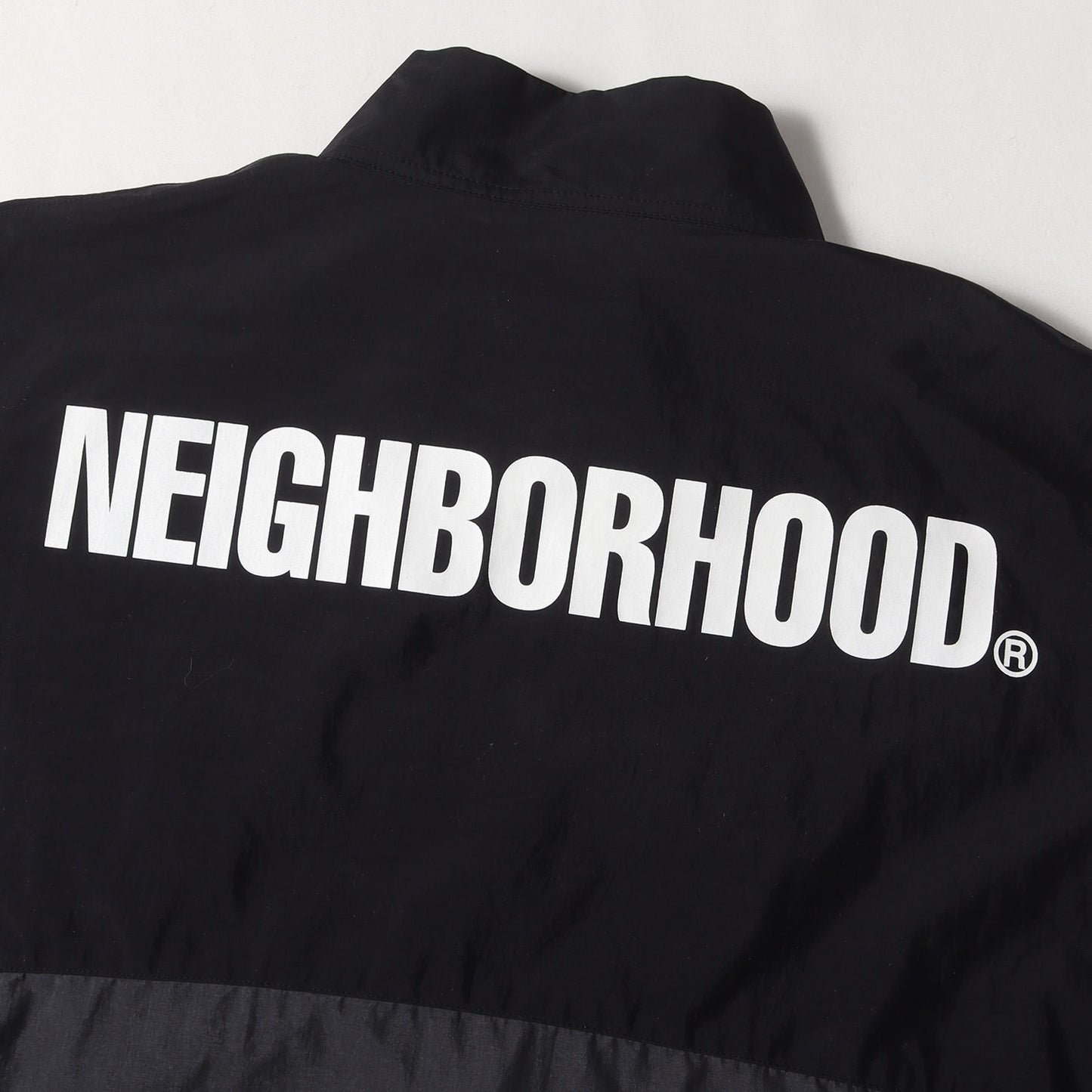 23SS ワッペン付き ナイロン トラックジャケット(BICOLOR TRACK JACKET)