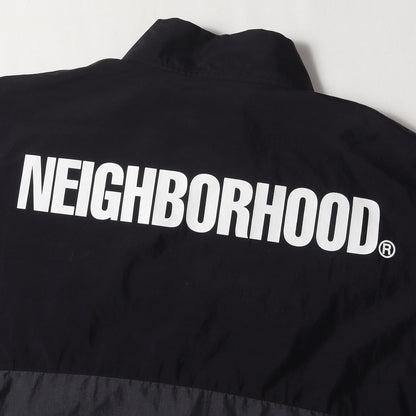 23SS ワッペン付き ナイロン トラックジャケット(BICOLOR TRACK JACKET)