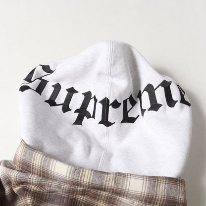 21AW フード付き 裏地キルティング チェック フランネルシャツ(Hooded Flannel Zip Up Shirt)