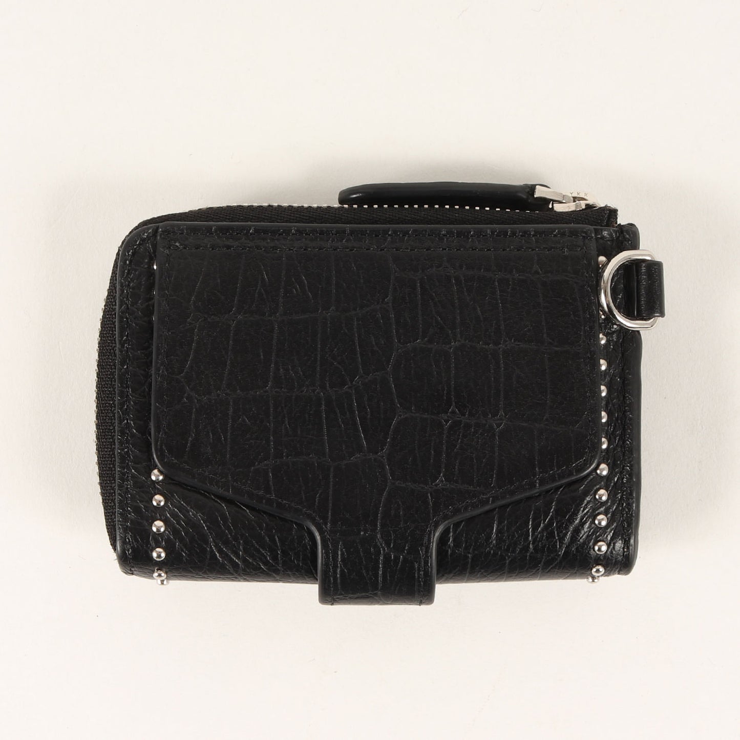 ×DEMIURVO クロコ型押しレザー コインケース(LEATHER COIN CASE)