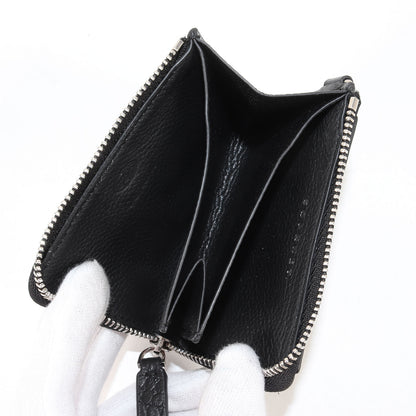 ×DEMIURVO クロコ型押しレザー コインケース(LEATHER COIN CASE)