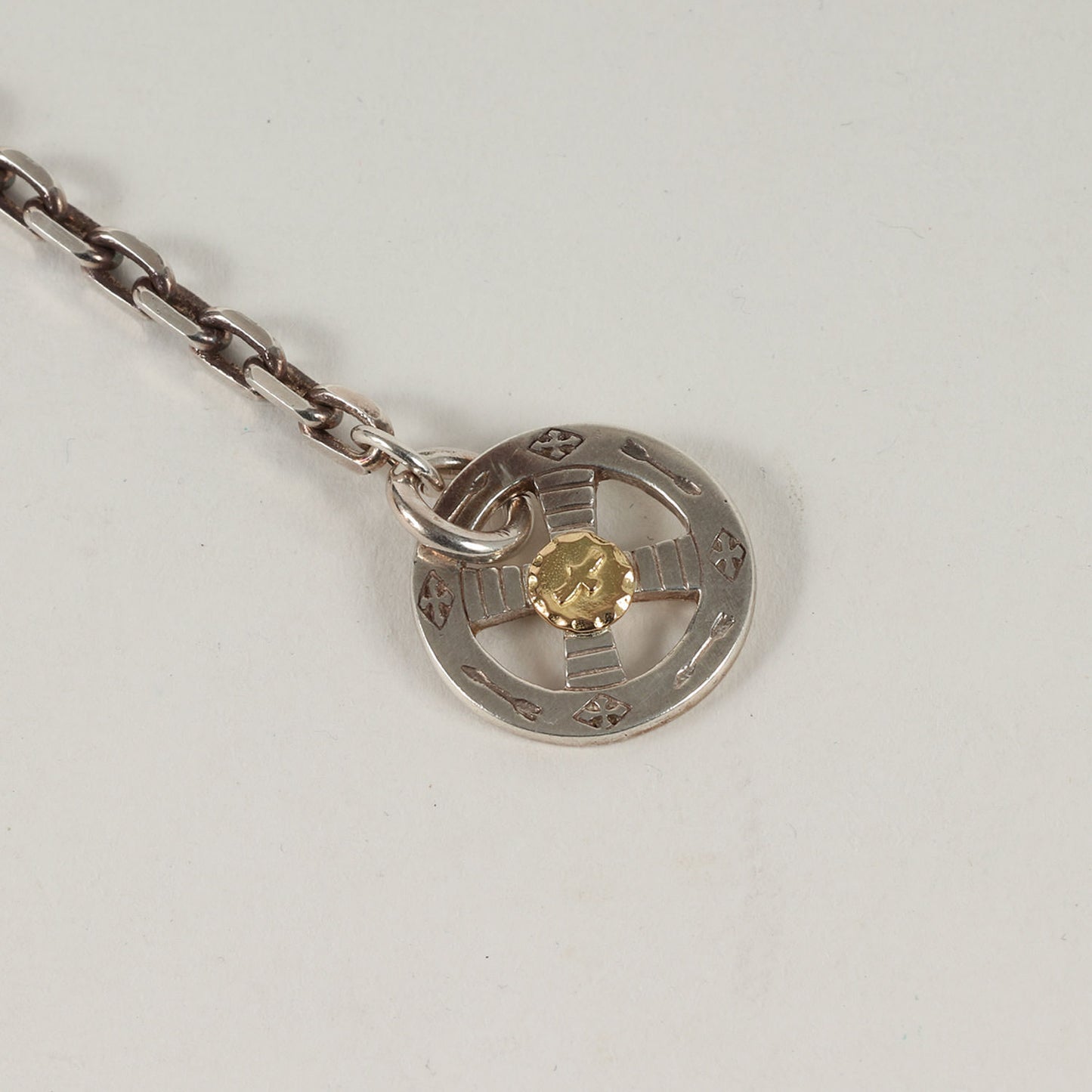 金メタル付きネイティブホイール イーグルフック 太角チェーン