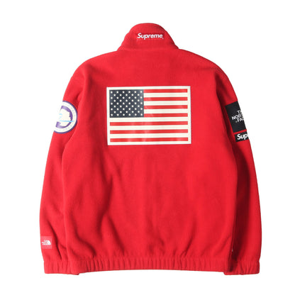 ×THE NORTH FACE 星条旗パッチ フリース ジャケット(Expedition Fleece Jacket)