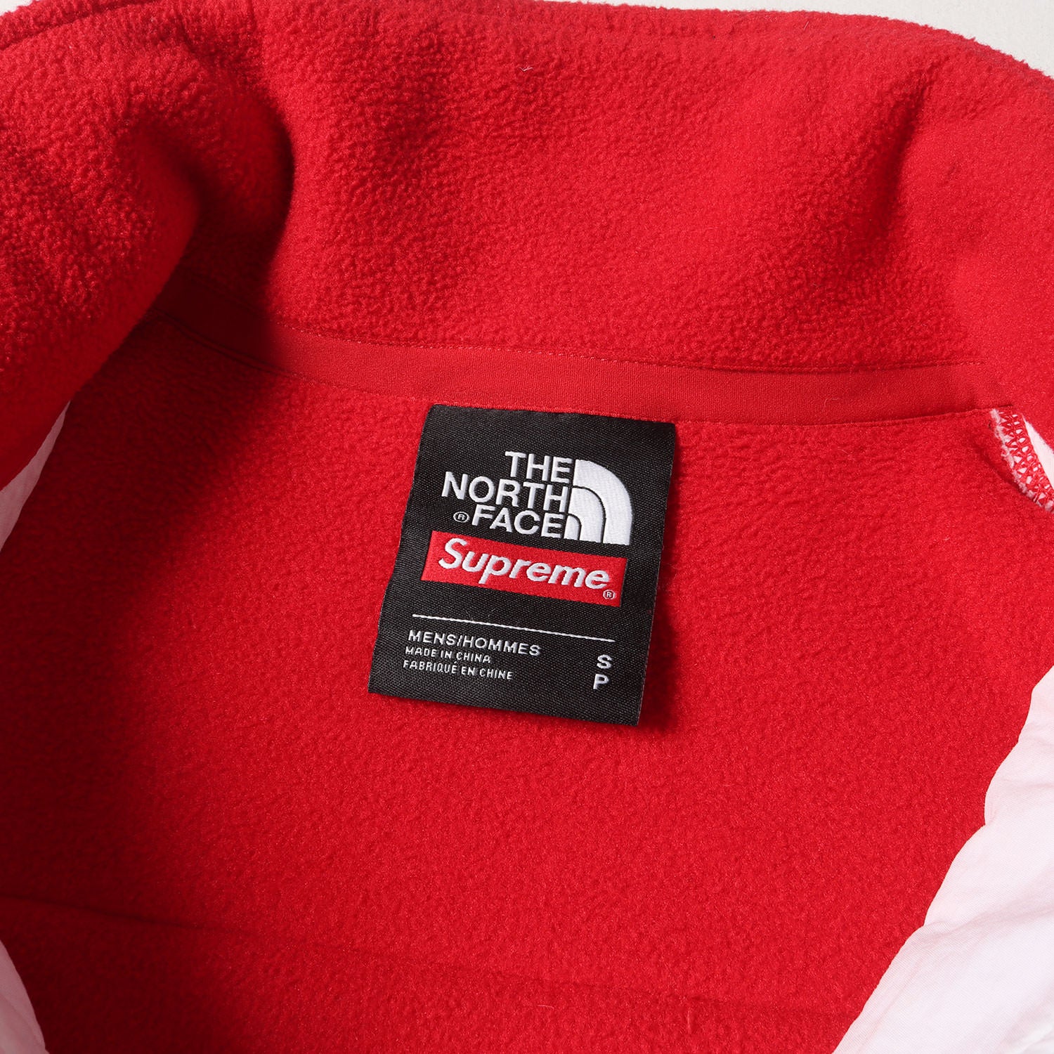 Supreme (シュプリーム) ×THE NORTH FACE 星条旗パッチ フリース 