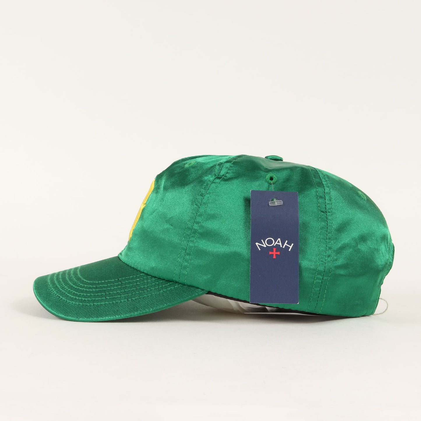 24SS オールドイングリッシュロゴ サテン 6パネルキャップ(Team Structure 6-Panel)