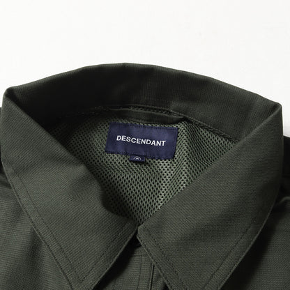 22SS パナマクロス オーバーサイズ フィッシングシャツ(PANAMA FISHING LS SHIRT)